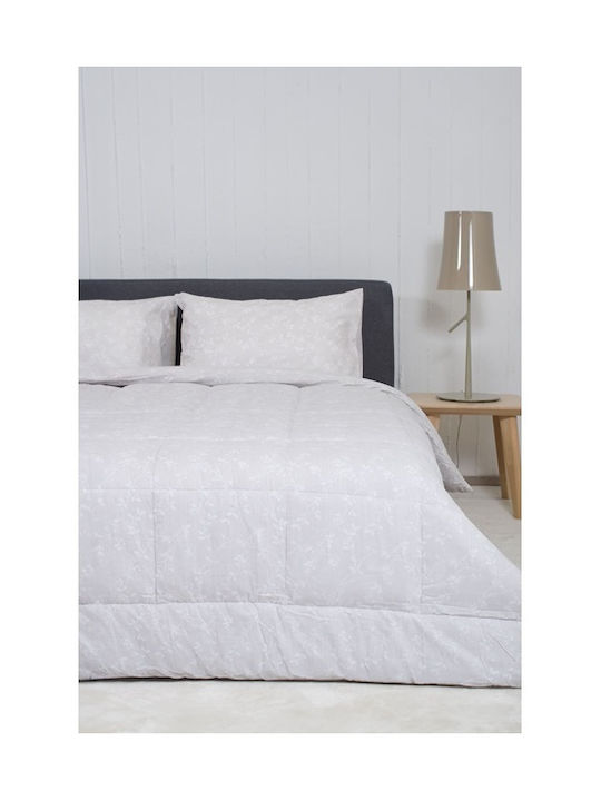 Biokarpet Home Nordic 852 Lulea Soft Grey Quilt