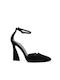 Pumps mit Riemchen Schwarz