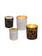 Scented Candle Jar Brown 1pcs