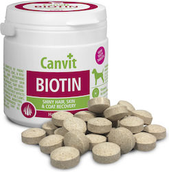 Canvit Biotin Kalzium für Hunde in Tablettenfor...