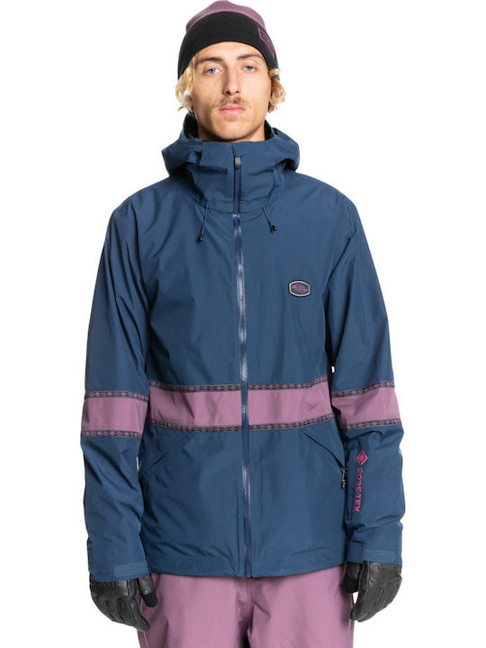 Quiksilver Dominate Men's Gore-Tex Ski & Snowboard Jacket Blue EQYTJ03358-BSN0