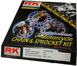 RK Chain & Sprocket Kit for Honda Astrea Grand 100