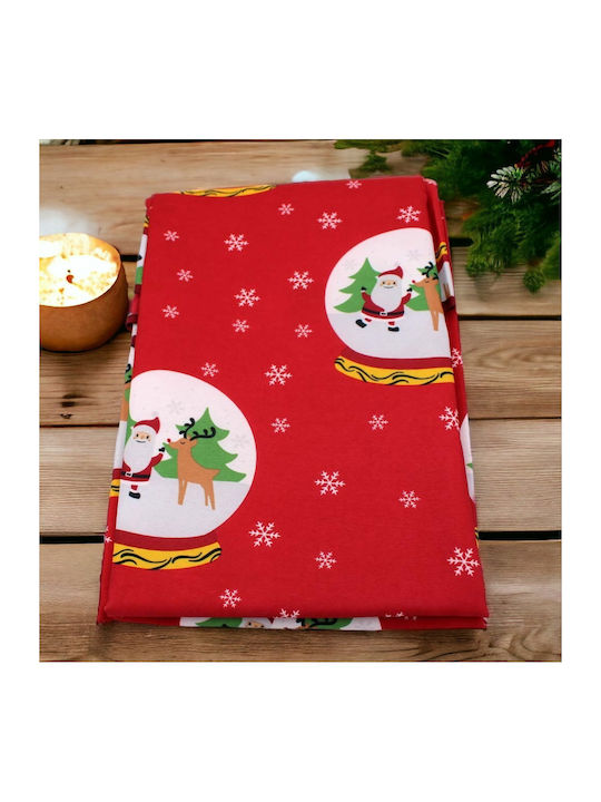 Christmas Tablecloth White D180cm 1pcs