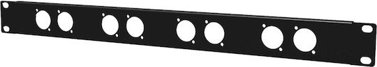 Caymon Κάλυμμα Πάνελ για Rack 1U 8 Θυρών