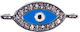 Hand Made Crafts Metallisch Material für Schmuck in Form Auge