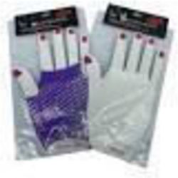 Carnival Gloves White/Purple