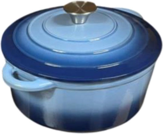 ArtGaz Tiefer Topf aus Gusseisen 5.3Es / 26cm