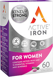 Bionat Active Iron For Women 30 tabs 30 caps