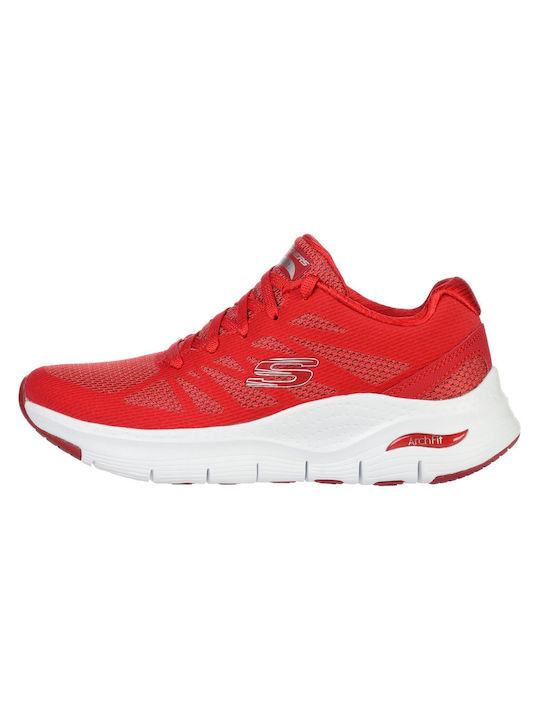 Skechers Arch Fit Femei Pantofi sport Alergare Roșii