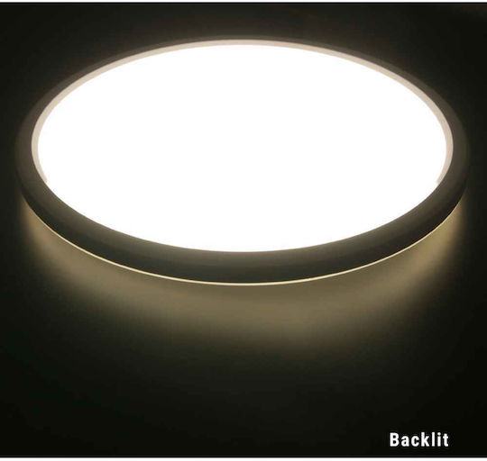 Adeleq Deckenleuchte Badezimmer 42cm LED Adeleq Deckenleuchte Badezimmer 42cm LED