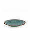 Atmosphera Decorative Platter Ceramic Blue