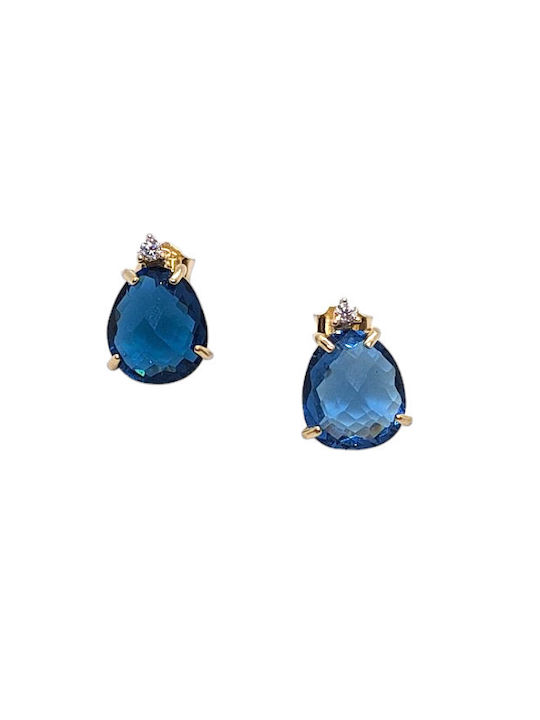 Rubini Earrings made of Gold 14K