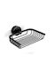 Kapitan Wall Mounted Metallic Black Soap Dish