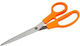 Schere für Handwerksarbeiten mit Metallisch Klinge Orange 1Stück