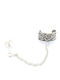 PS Silver Einzelner Ohrring Cuff aus Silber