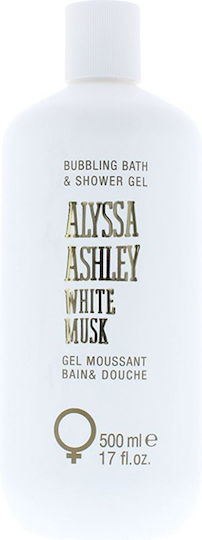 Alyssa Ashley Weißer Moschus Schaumbad in Gel & Duft Weißer Moschus 500ml