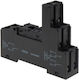 Track Connector for Lighting Fixtures Black 01.078.0095