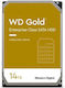 Western Digital Gold 14TB HDD Hard Drive 3.5" SATA III 7200rpm with 512MB Cache for NAS / Server