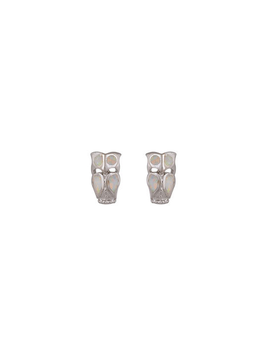 Sava Jewellery Silver Stud Earrings with Stones