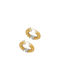 Earrings Hoops made of Gold 18K