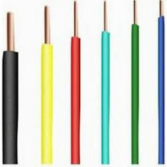Nya H05V-U Power Cord Type NYA with Cable Properties 1x1mm² in Green Colour 100m