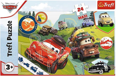 Παιδικό Puzzle 24pcs για 3+ Ετών Trefl