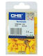 CHS Terminale electrice cu orificiu cu izolație Galben (28007-050) în set de 50buc