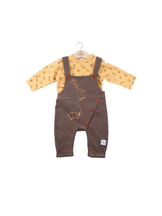 Babybol Set Winter 2pcs Brown