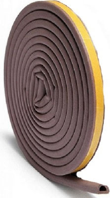 Rubber Draft Stopper Door in Brown Color