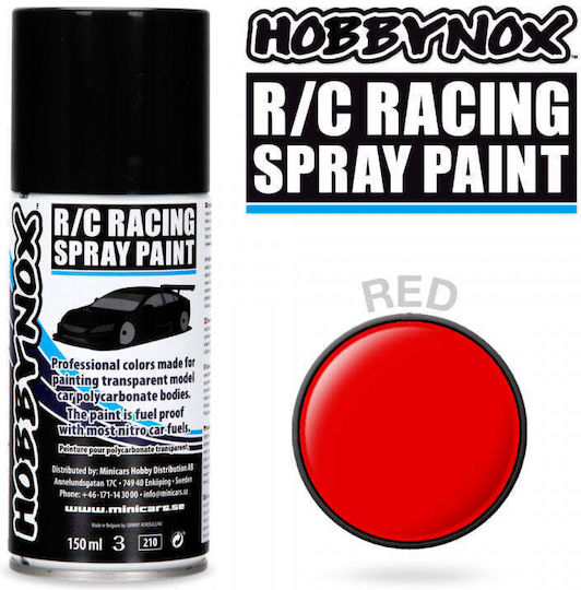 Hobbynox Culoare Modelism în Spray în culoarea Roșu 150ml