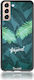 Tropical Bomb Back Cover Tempered Glass / Σιλικόνης Πράσινο (Galaxy S21+ 5G)