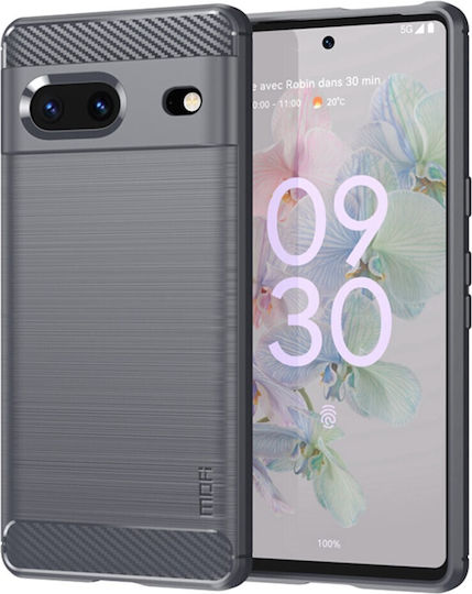 Mofi Brushed V2 Umschlag Rückseite Silikon Gray (Google Pixel 7 5G)
