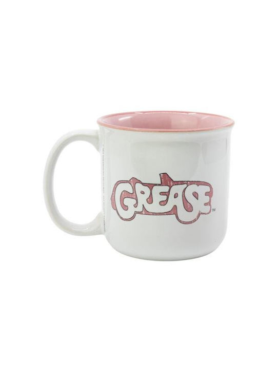 Stor Grease Κούπα Κεραμική Ροζ 325ml