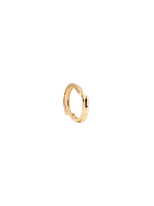 P D Paola Women's Gold Plated Silver Eternity Ring Genesis