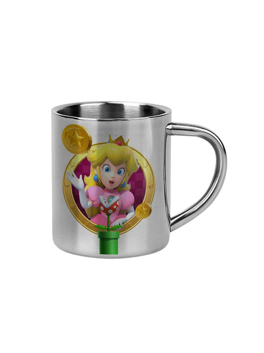 Koupakoupa Princess Peach Toadstool Becher Metallisch Orange 300ml