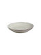 Porto Brasil Organic Pistache Porto Brasil Plate Soup Ceramic Green with Diameter 22.5cm