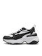 Cilia Wedge Chunky Sneakers White
