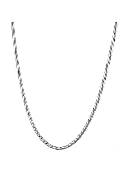 Oxzen Chain Neck made of Stainless Steel Thin T...