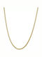 Oxzen Chain Neck Gold-plated Thin Thickness 2.5mm