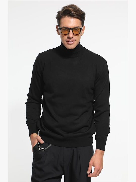 Men's Sweater Turtleneck BLACK