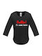 kirikoko Hello I Am New Here Long-Sleeved Black
