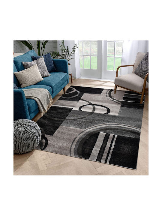 Vincenza Rug Rectangular Anthracite-Beige