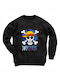 Sweatshirt One Piece Black