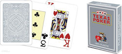 Modiano Texas Playing Cards Plastic for Poker Gray