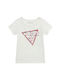 Guess Tricou pentru copii Alb