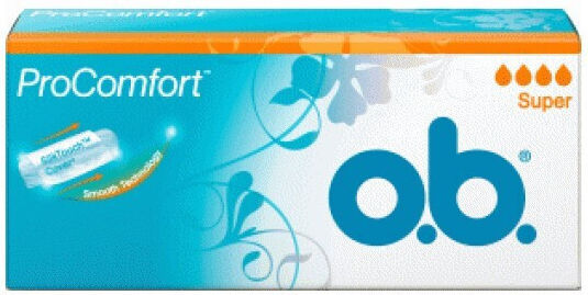 O.B. Ταμπόν ProComfort Super για Αυξημένη Ροή 16τμχ