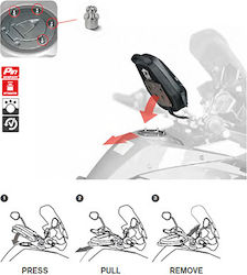 Shad Βάση Ρεζερβουάρ για Honda VFR / Crosstourer 1200 για Yamaha DT