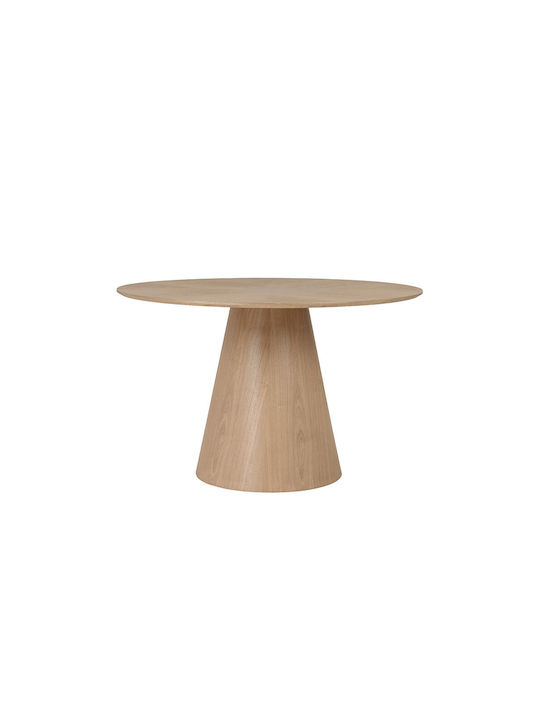 Cono Round Table Natural 120x120x75cm