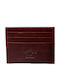 Leather Men's Wallet Cards Brown