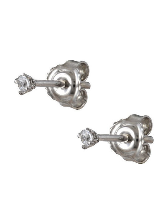 Earrings made of Platinum with Stones